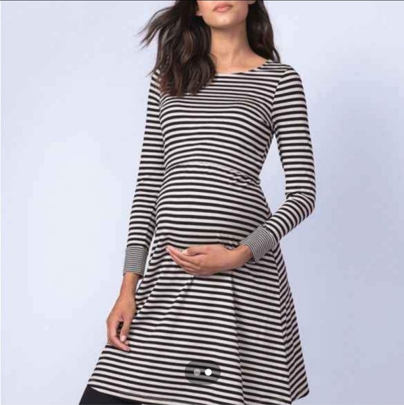 SOLD - Seraphine Maternity and Nursing Dress - Picture 1 of 2